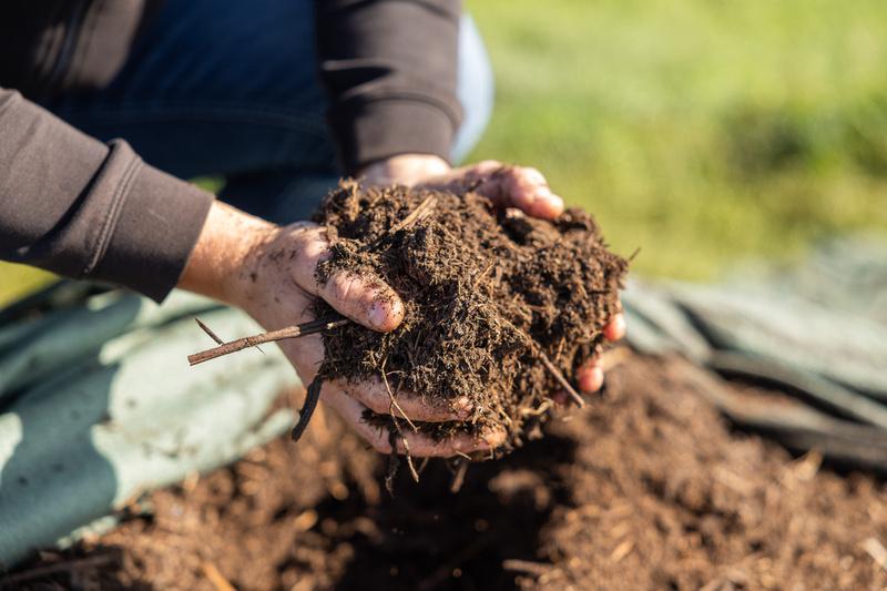 Agricycling en Krinkels composteren bermgras lokaal in Lelystad