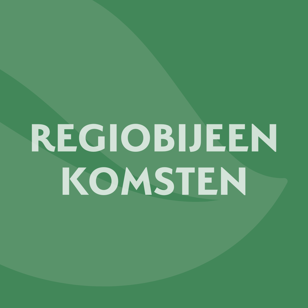Regiobijeenkomsten maart 2026